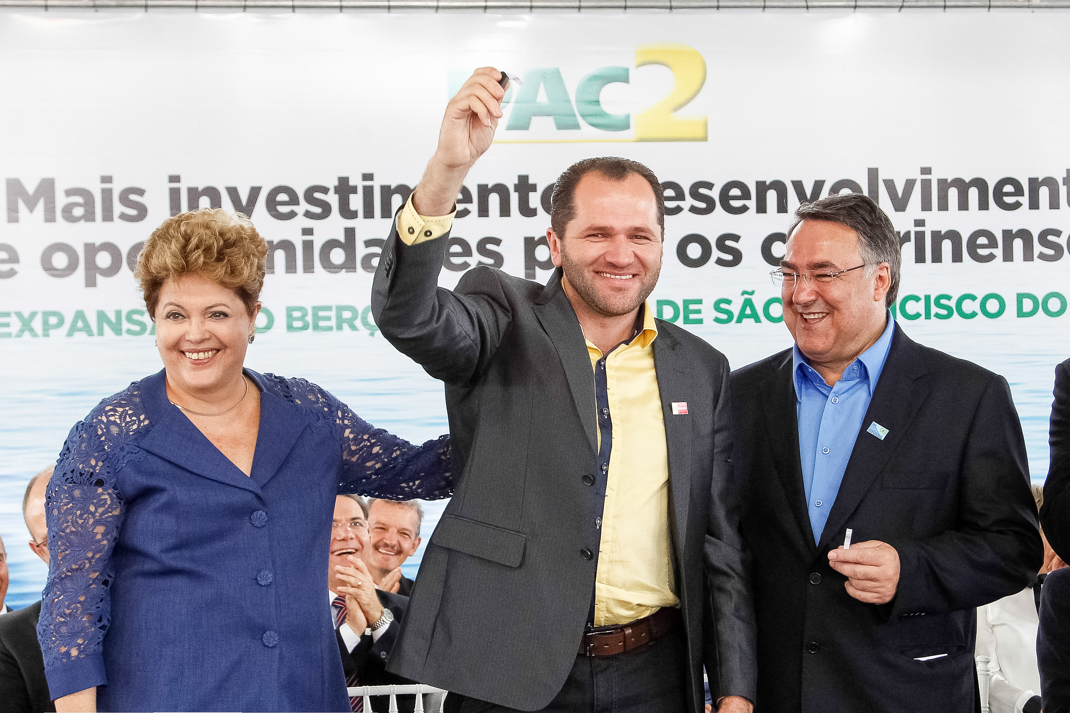 Cerimônia de inauguração do Berço 201 e do Porto de São Francisco do Sul - 04