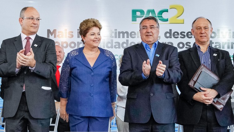 Cerimônia de inauguração do Berço 201 e do Porto de São Francisco do Sul - 02