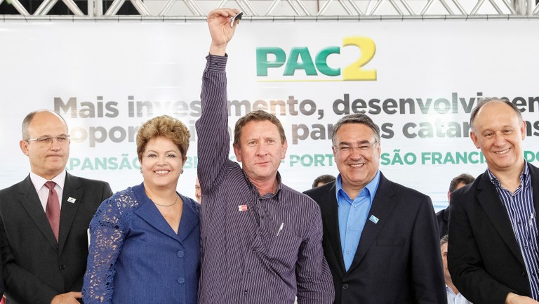 Cerimônia de inauguração do Berço 201 e do Porto de São Francisco do Sul - 05