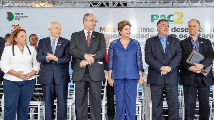 Cerimônia de inauguração do Berço 201 e do Porto de São Francisco do Sul - 03