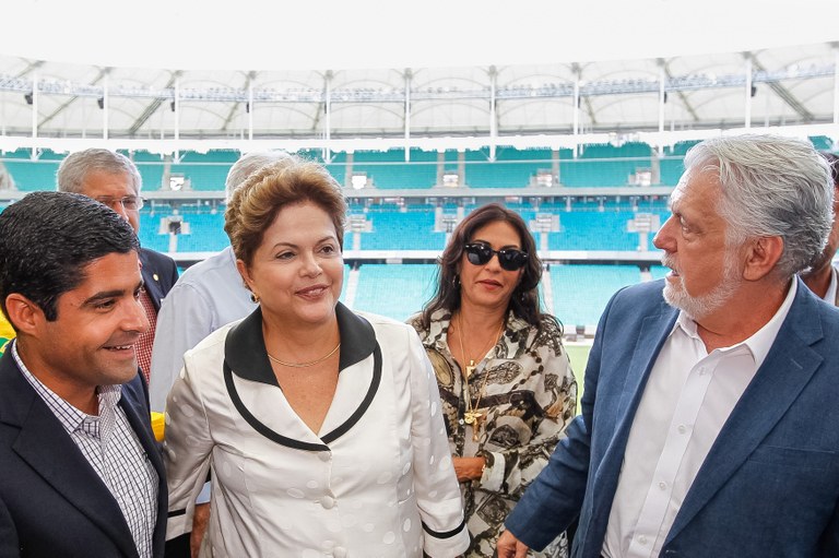 Cerimônia de inauguração do complexo esportivo cultural Otávio Mangabeira  Arena Fonte Nova - 07