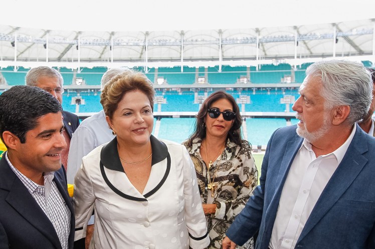 Cerimônia de inauguração do complexo esportivo cultural Otávio Mangabeira  Arena Fonte Nova - 07