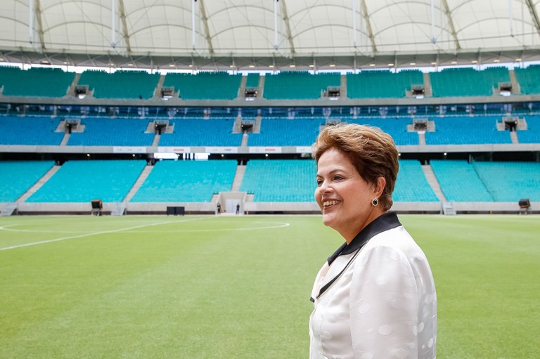 Cerimônia de inauguração do complexo esportivo cultural Otávio Mangabeira  Arena Fonte Nova - 08