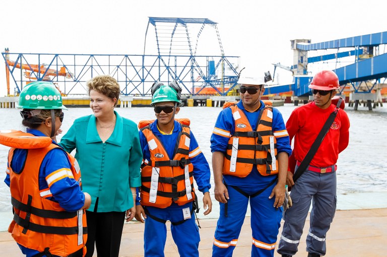 Cerimônia de inauguração do Complexo Portuário Miritituba-Barcarena - 01