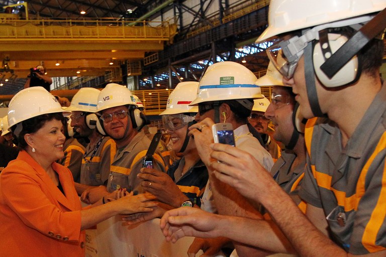 Inauguração  da Siderúrgica Vallourec & Sumitomo 1