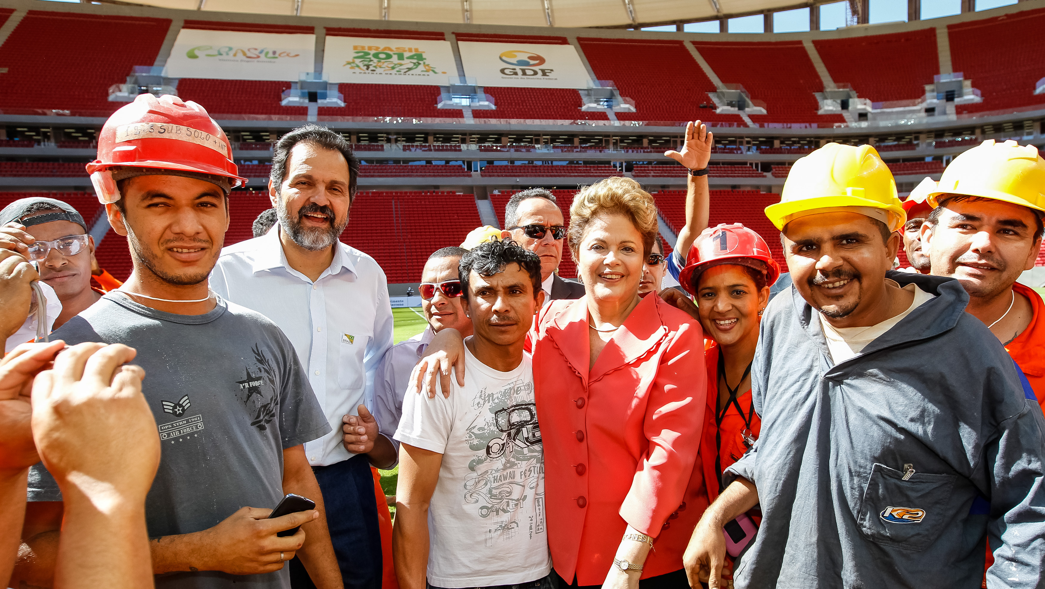 Cerimônia de inauguração do Estádio Nacional de Brasília Mané Garrincha - 11
