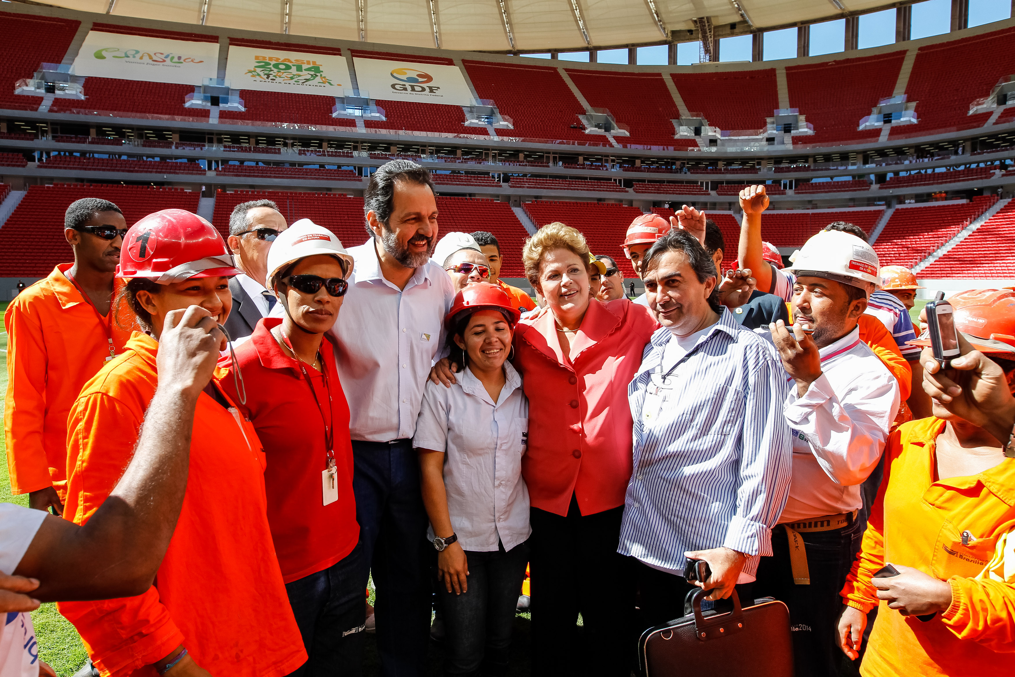Cerimônia de inauguração do Estádio Nacional de Brasília Mané Garrincha - 04