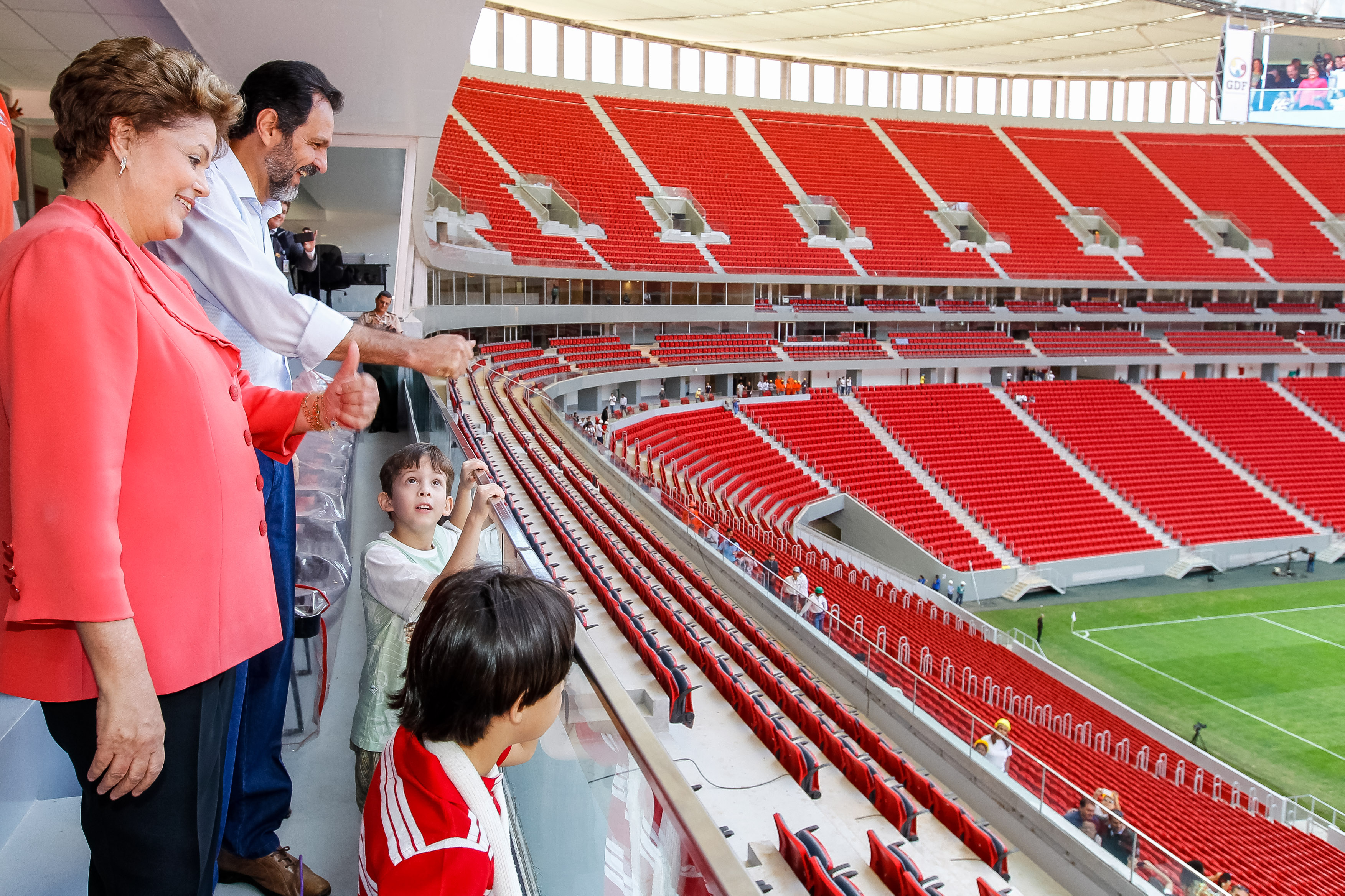 Cerimônia de inauguração do Estádio Nacional de Brasília Mané Garrincha - 06