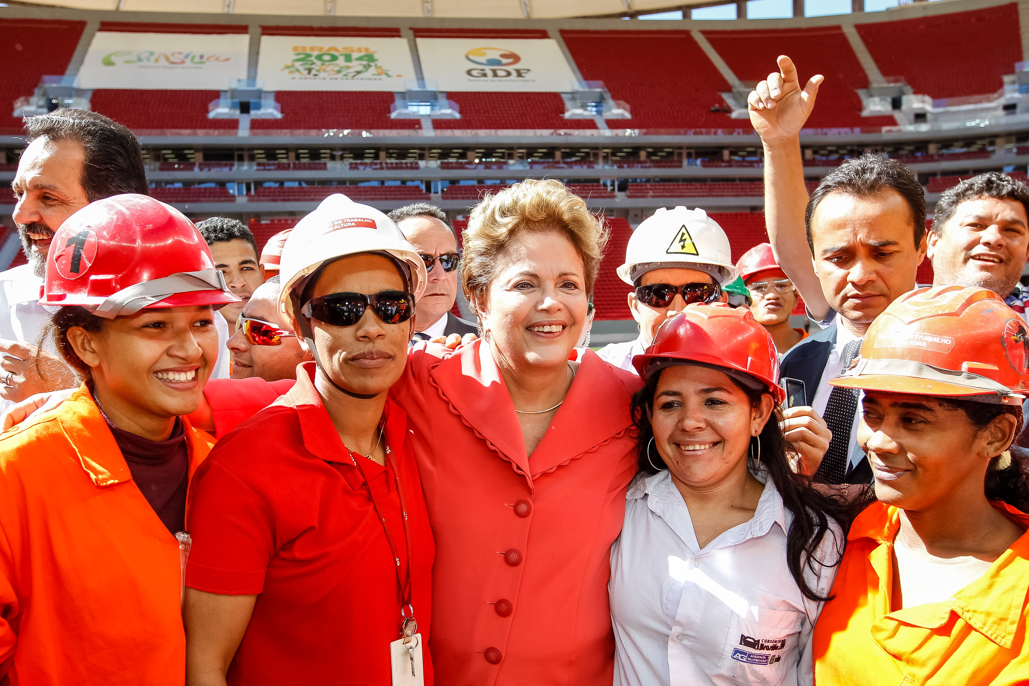 Cerimônia de inauguração do Estádio Nacional de Brasília Mané Garrincha - 10