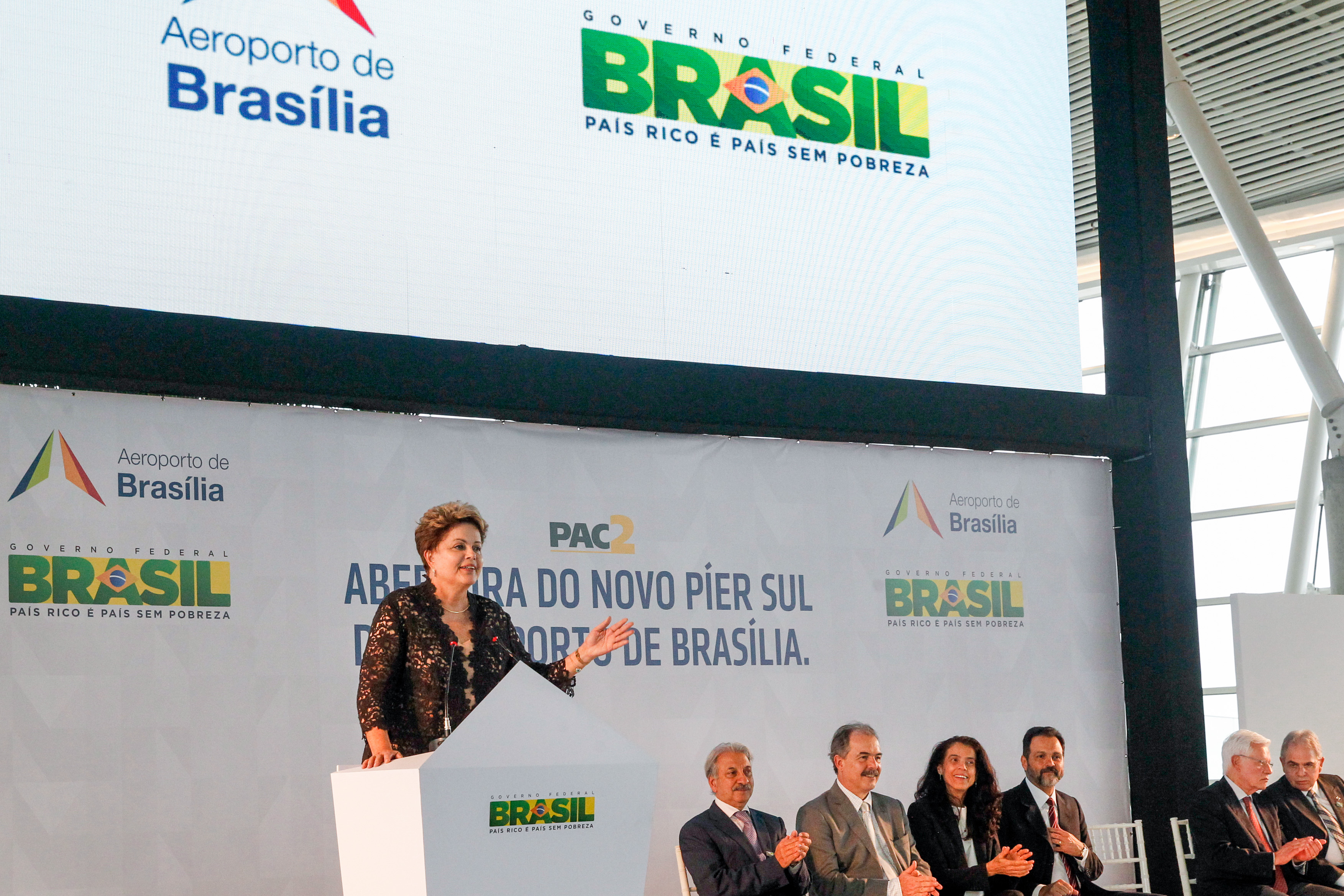 Inauguração do Pier Sul do Aeroporto Internacional de Brasília - 06