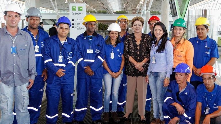  Inauguração do Pier Sul do Aeroporto Internacional de Brasília - 01