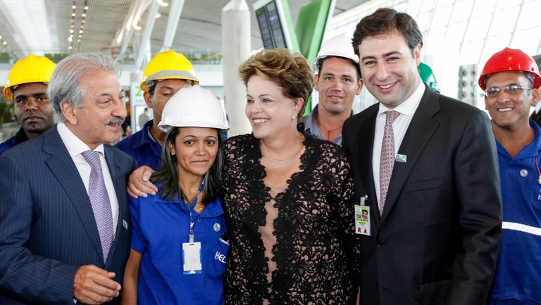 Inauguração do Pier Sul do Aeroporto Internacional de Brasília - 02