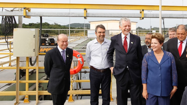 Cerimônia de inauguração do sistema de esgotamento sanitário da Ponta da Cadeia - 02
