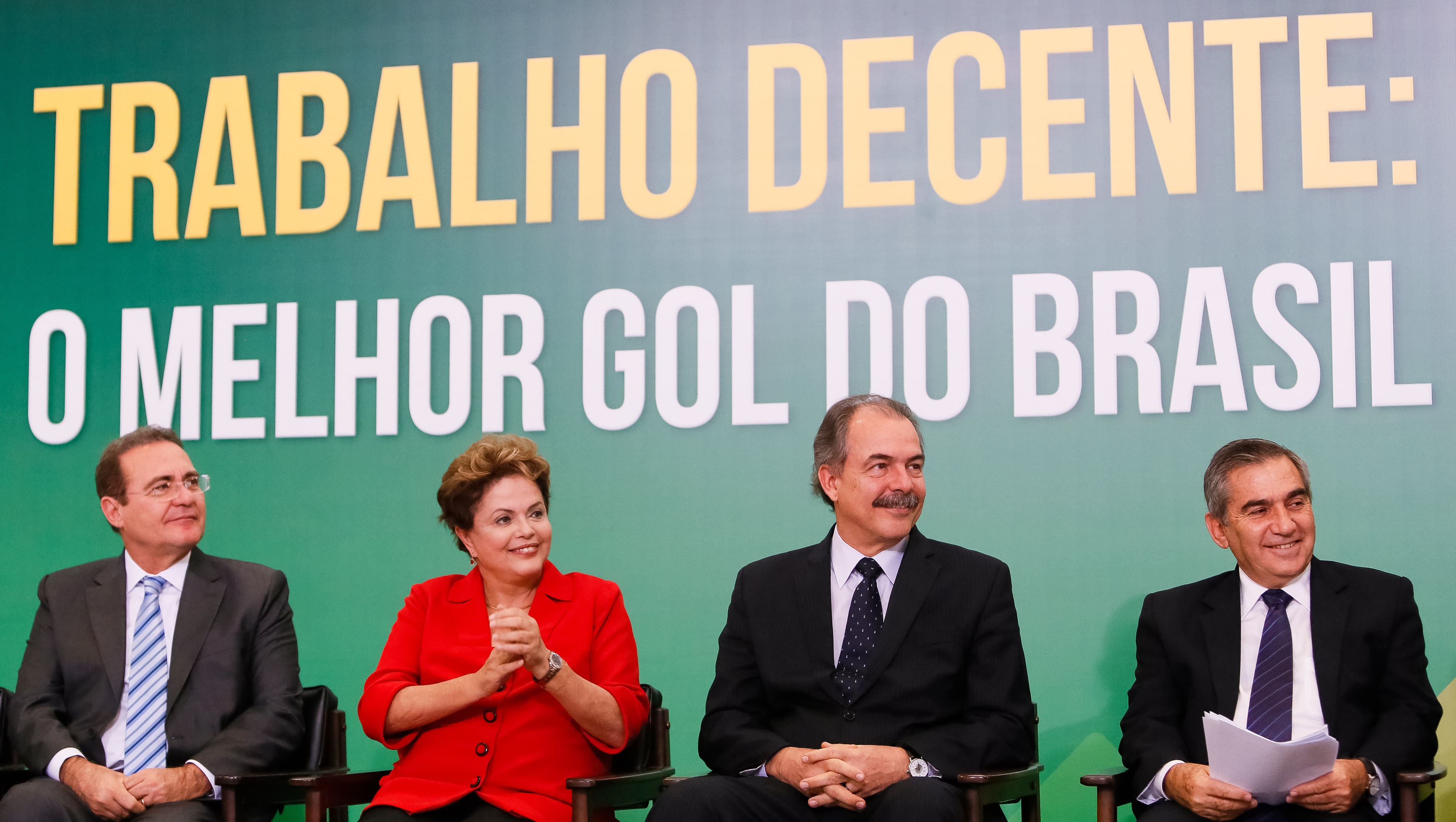 Cerimônia de lançamento do Compromisso Nacional pelo Emprego e Trabalho Decente na Copa do Mundo FIFA Brasil 2014 - 03