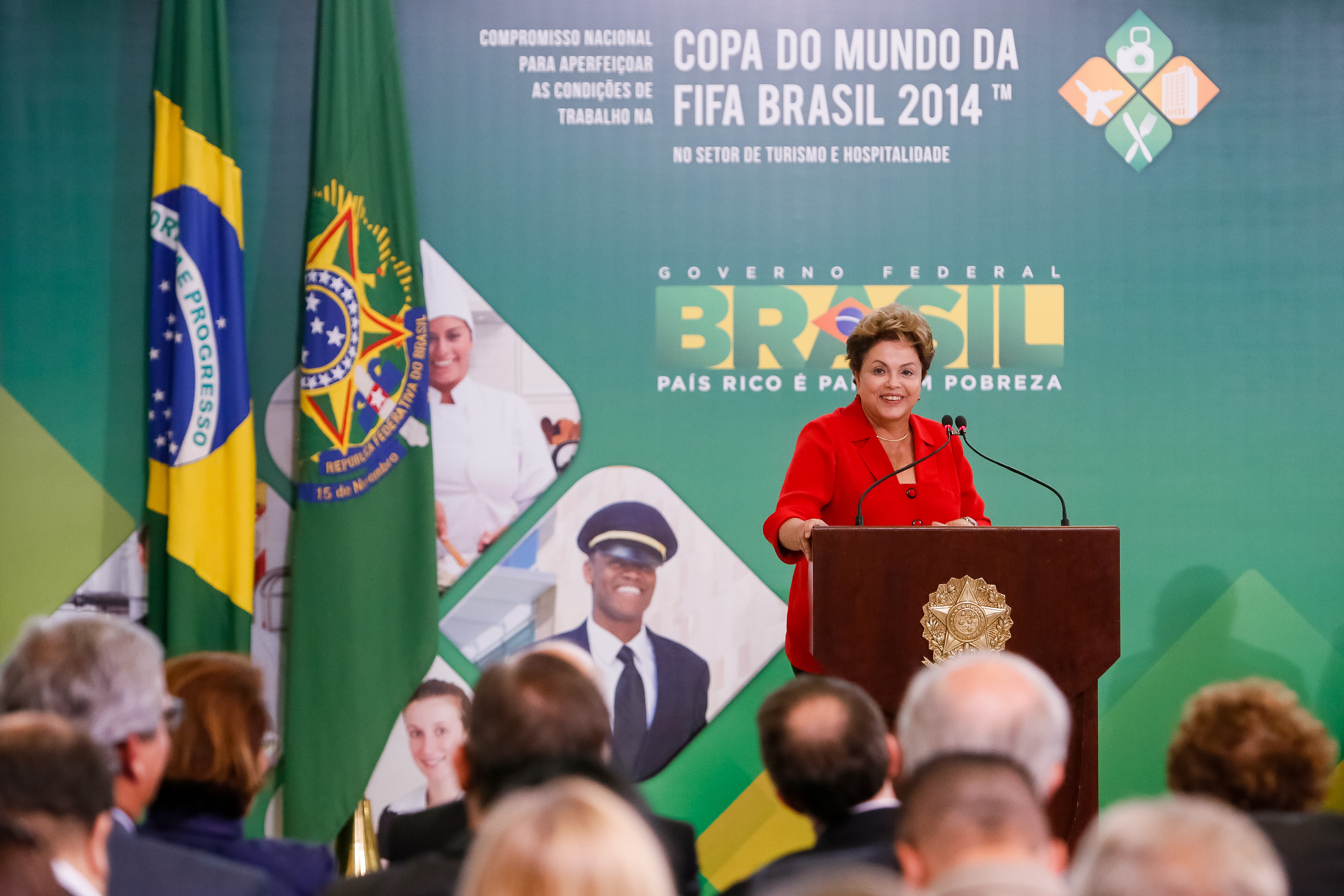 Cerimônia de lançamento do Compromisso Nacional pelo Emprego e Trabalho Decente na Copa do Mundo FIFA Brasil 2014 - 05