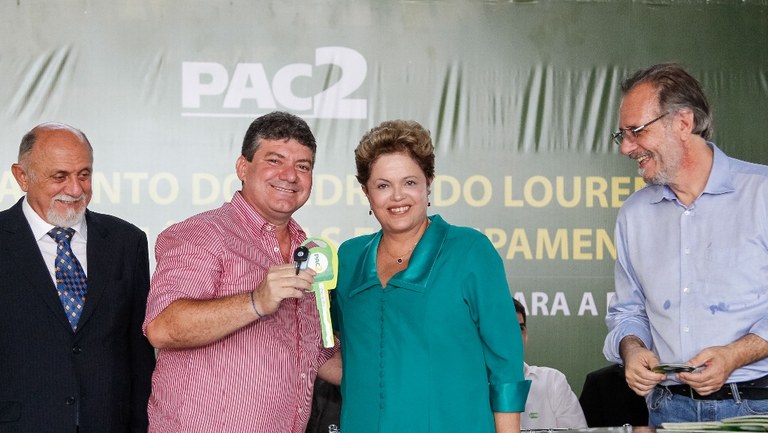 Cerimônia de lançamento do edital do Pedral do Lourenço e entrega de máquinas a municípios do Pará - 06