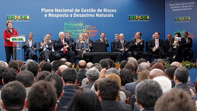 Cerimônia de lançamento do Plano Nacional de Gestão de Risco e Resposta a Desastres Naturais e inauguração das novas instalações do Cenad - 08