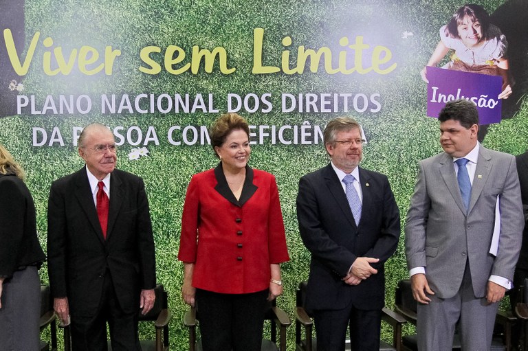 Cerimônia de lançamento do Plano Nacional dos Direitos da Pessoa com Deficiência -1