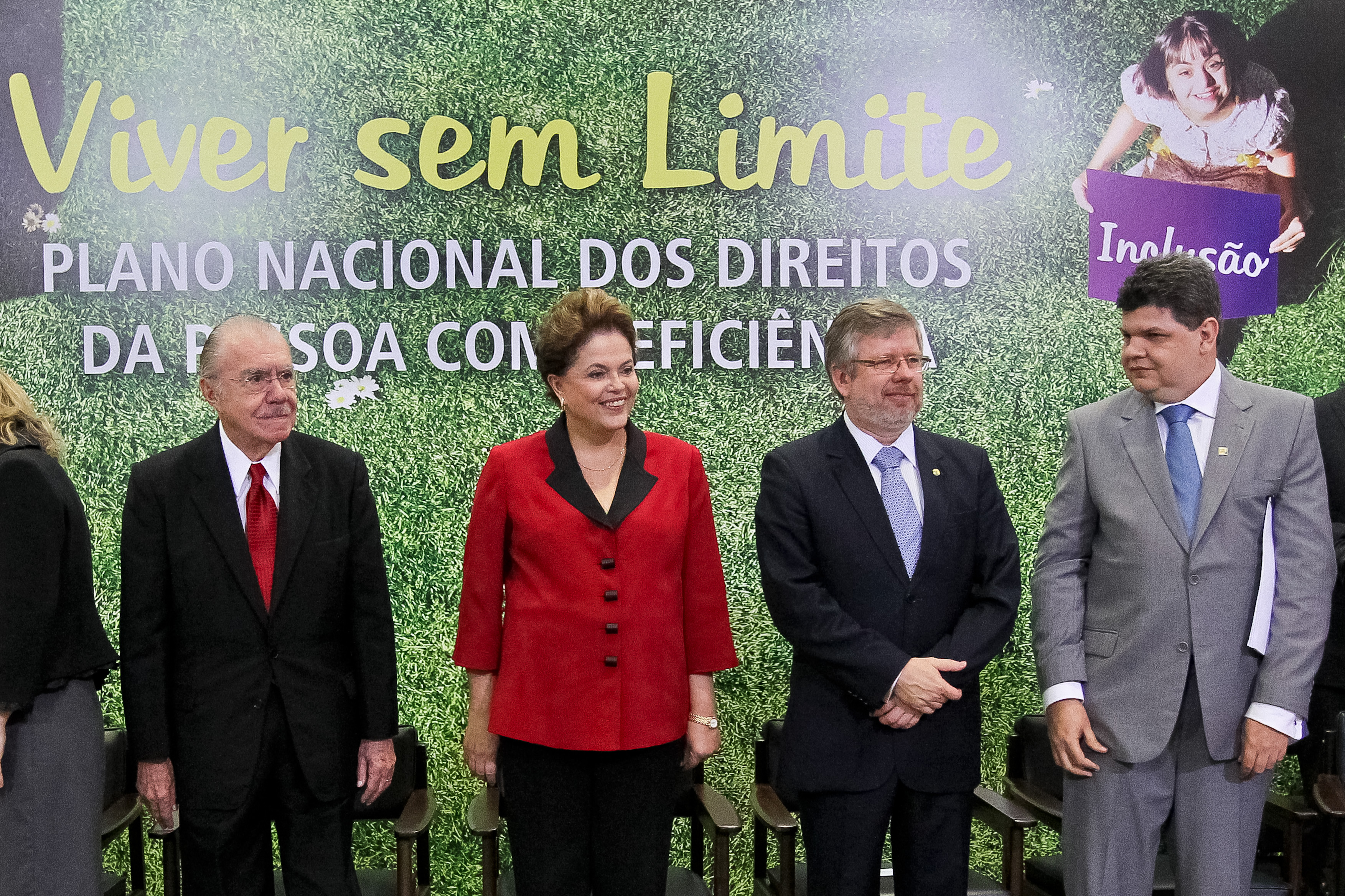 Cerimônia de lançamento do Plano Nacional dos Direitos da Pessoa com Deficiência -1