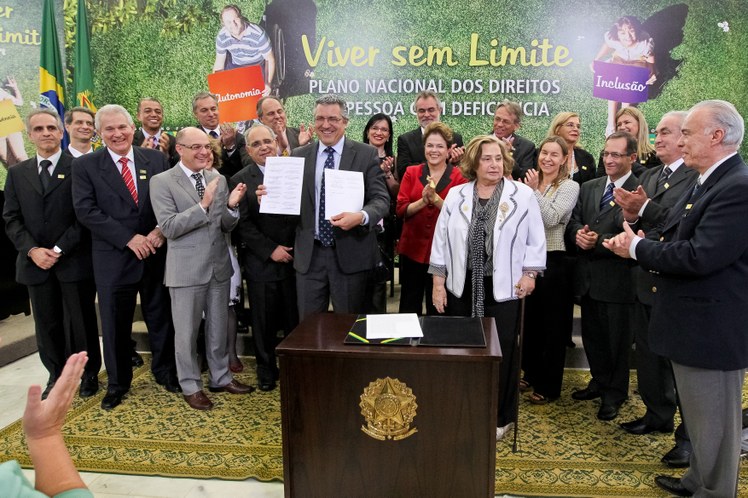 Cerimônia de lançamento do Plano Nacional dos Direitos da Pessoa com Deficiência - 2