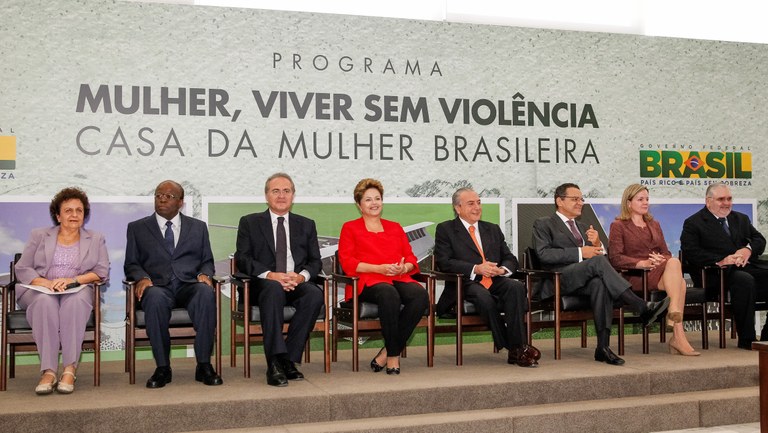 Cerimônia de lançamento do programa Mulher: Viver Sem Violência - 01