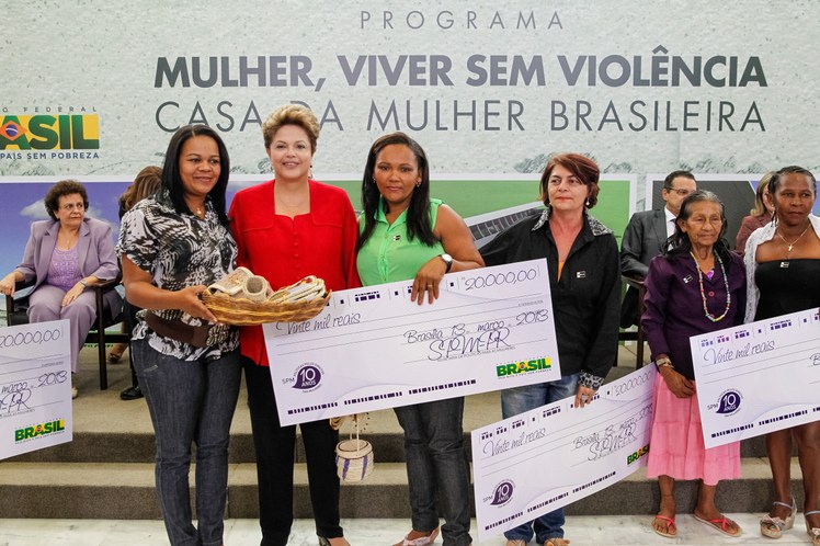 Cerimônia de lançamento do programa Mulher: Viver Sem Violência - 12