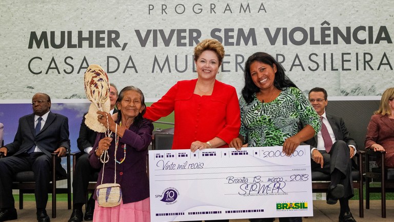 Cerimônia de lançamento do programa Mulher: Viver Sem Violência - 10