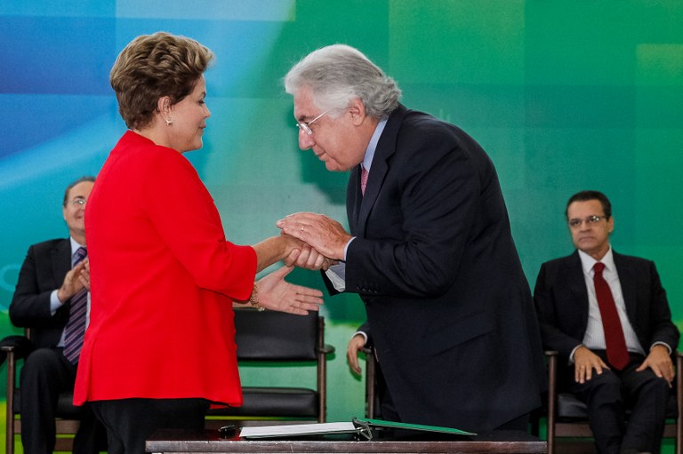 Cerimônia de posse do Ministro-Chefe da Secretaria da Micro e Pequena Empresa, Guilherme Afif Domingos - 03