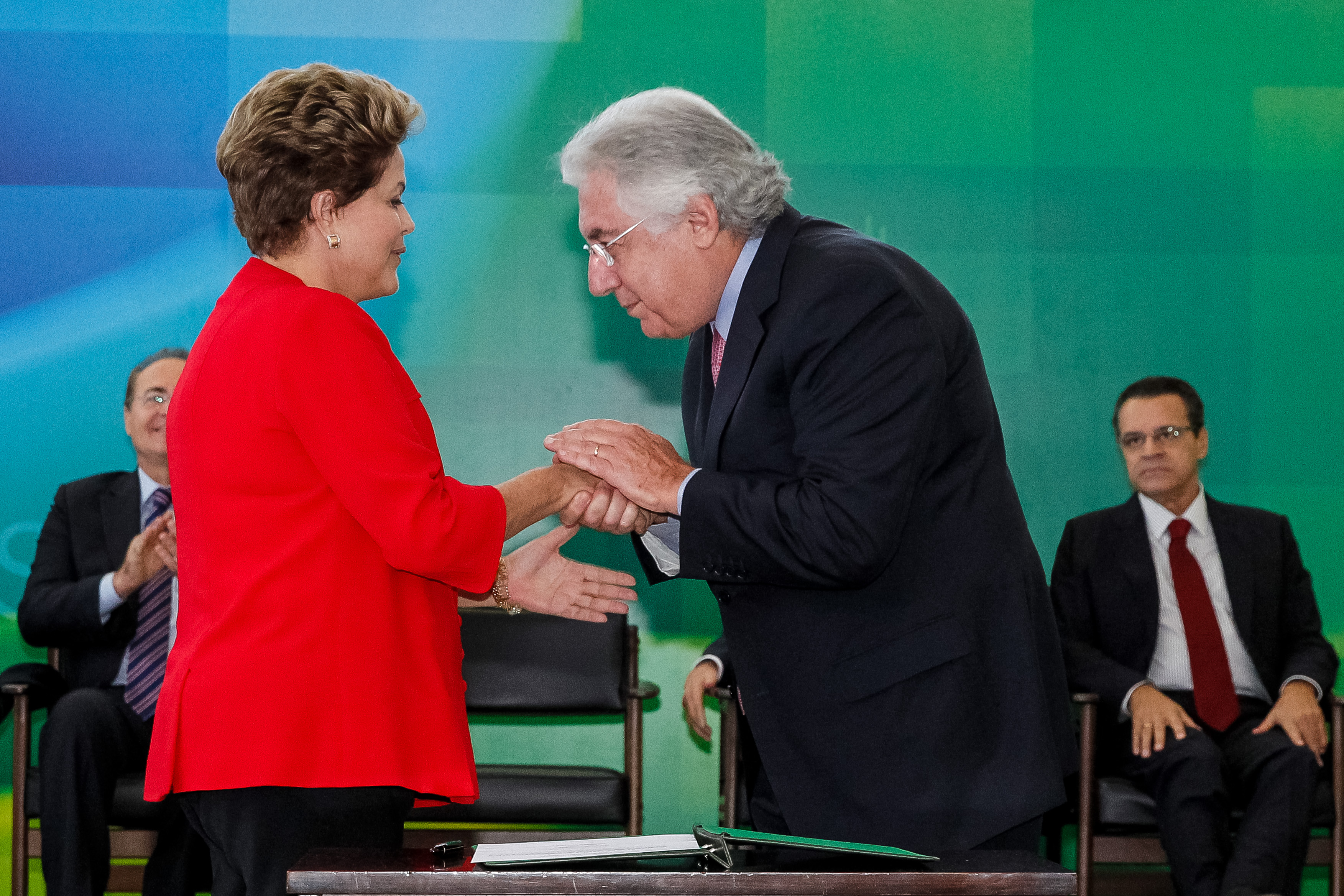 Cerimônia de posse do Ministro-Chefe da Secretaria da Micro e Pequena Empresa, Guilherme Afif Domingos - 03