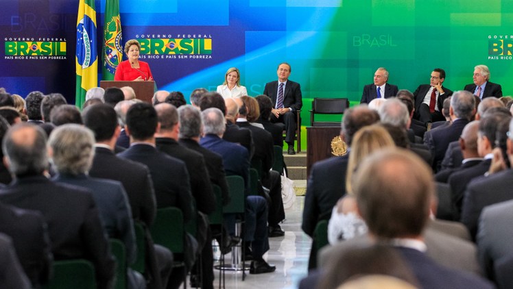 Cerimônia de posse do Ministro-Chefe da Secretaria da Micro e Pequena Empresa, Guilherme Afif Domingos - 08