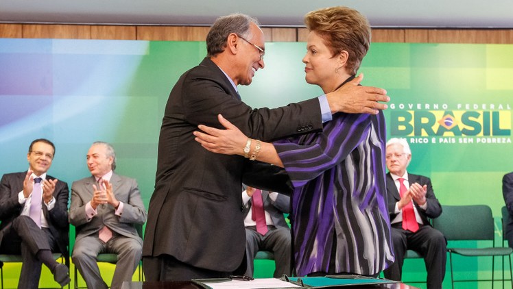 Cerimônia de posse do Ministro de Estado da Agricultura , Pecuária e Abastecimento, do Ministro do Trabalho e Emprego e do Ministro-Chefe da Secretaria de Aviação Civil - 01