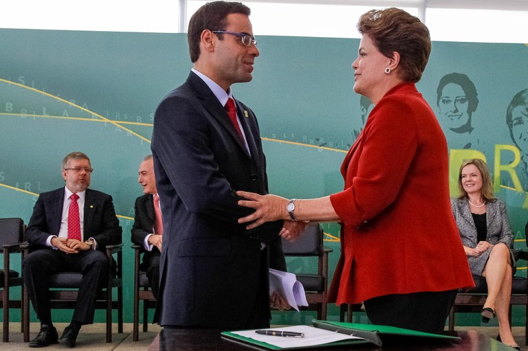 Cerimônia de posse do Ministro do Trabalho e Emprego, Brizola Neto - 01