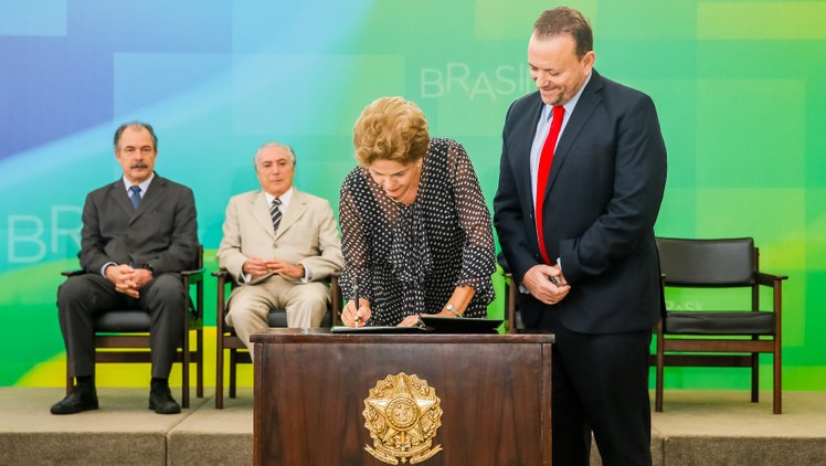 Cerimônia de posse do novo Ministro-Chefe da Secretaria de Comunicação Social da Presidência da República 04