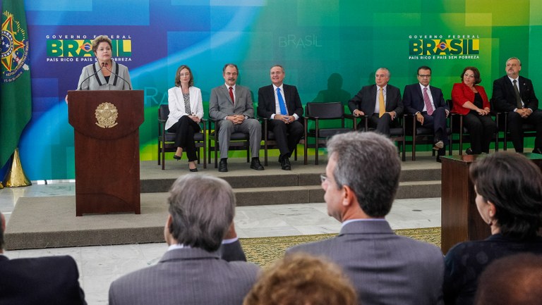 Cerimônia de posse dos novos ministros de Estado das Secretarias de Relações Institucionais e de Direitos Humanos da Presidência da República - 02 Cerimônia de posse dos novos ministros de Estado das Secretarias de Relações Institucionais e de Direitos Humanos da Presidência da República - 02