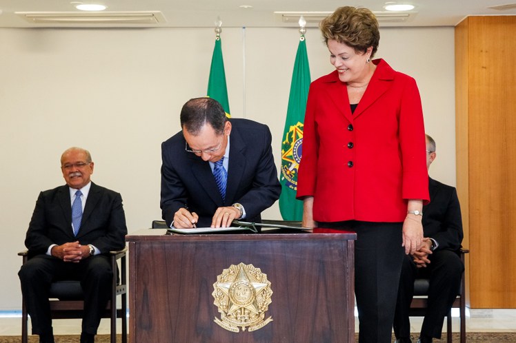 Cerimônia de posse dos novos ministros de Estado dos Transportes e da Secretaria de Portos da Presidência da República - 02