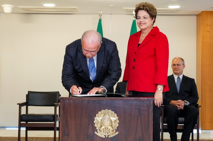 Cerimônia de posse dos novos ministros de Estado dos Transportes e da Secretaria de Portos da Presidência da República - 01