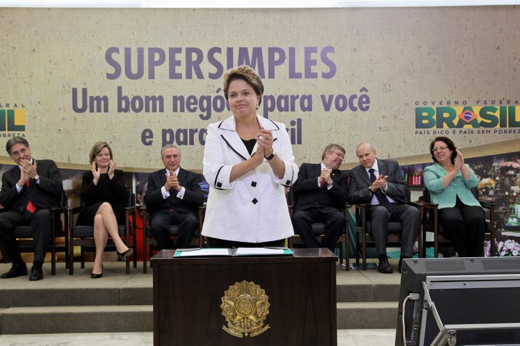 Cerimônia de sanção da lei que altera o Supersimples - 1