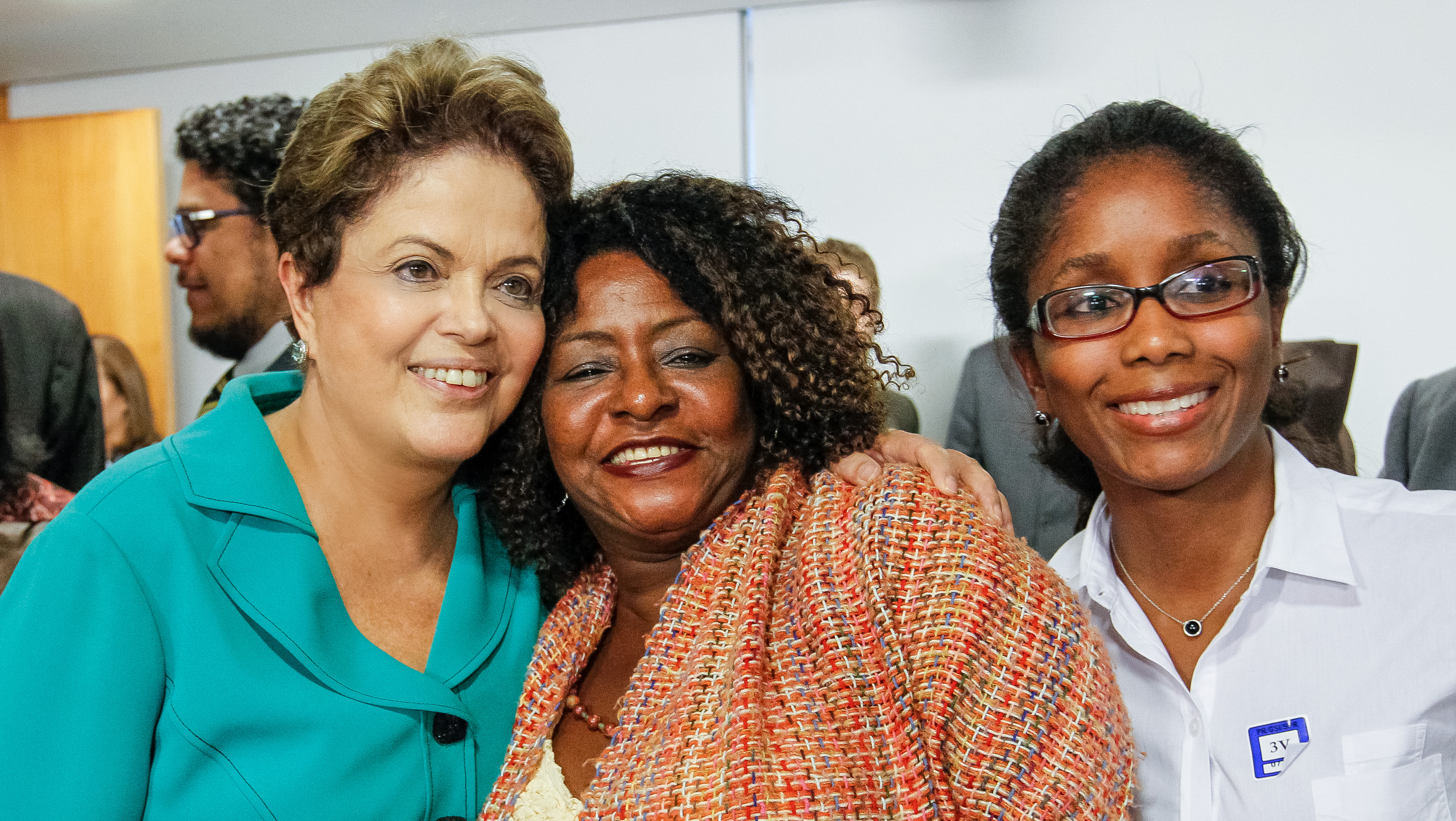 Sanção da lei que dispõe sobre cotas no Serviço Público Federal - 03