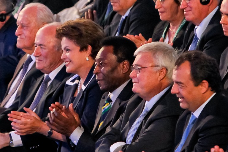 Dilma na cerimônia de sorteio preliminar da Copa do Mundo da Fifa Brasil 2014 - 2