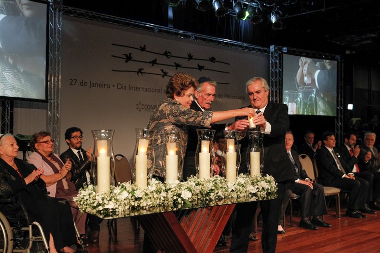 Cerimônia do dia internacional em memória das vítimas do Holocausto - 03