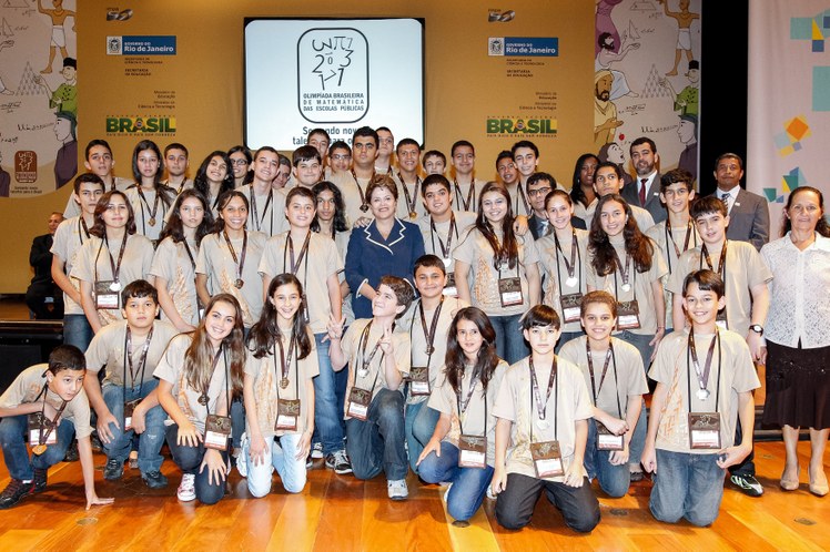 Cerimônia nacional de premiação da 7ª Olimpíada Brasileira de Matemática - 04