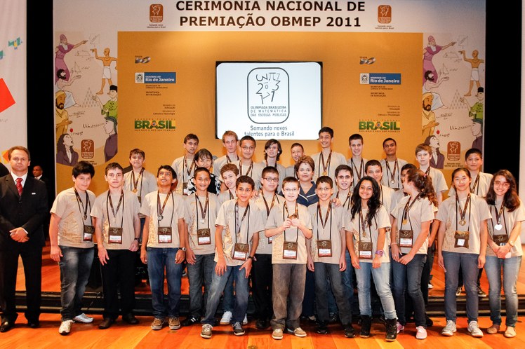 Cerimônia nacional de premiação da 7ª Olimpíada Brasileira de Matemática - 05