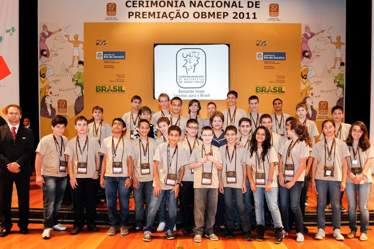 Cerimônia nacional de premiação da 7ª Olimpíada Brasileira de Matemática - 05