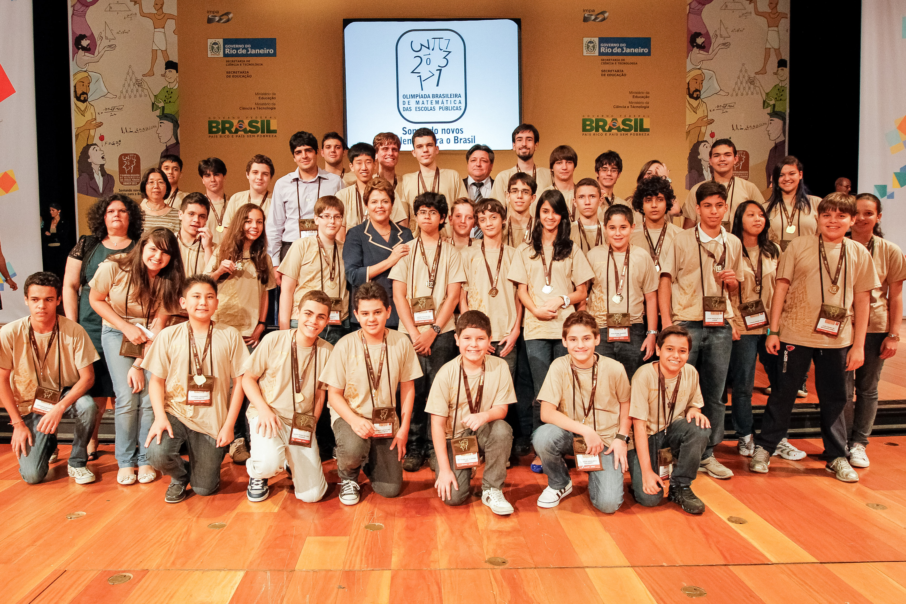Cerimônia nacional de premiação da 7ª Olimpíada Brasileira de Matemática - 06