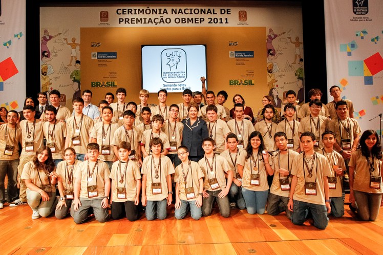 Cerimônia nacional de premiação da 7ª Olimpíada Brasileira de Matemática - 07