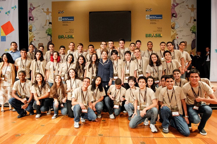 Cerimônia nacional de premiação da 7ª Olimpíada Brasileira de Matemática - 08