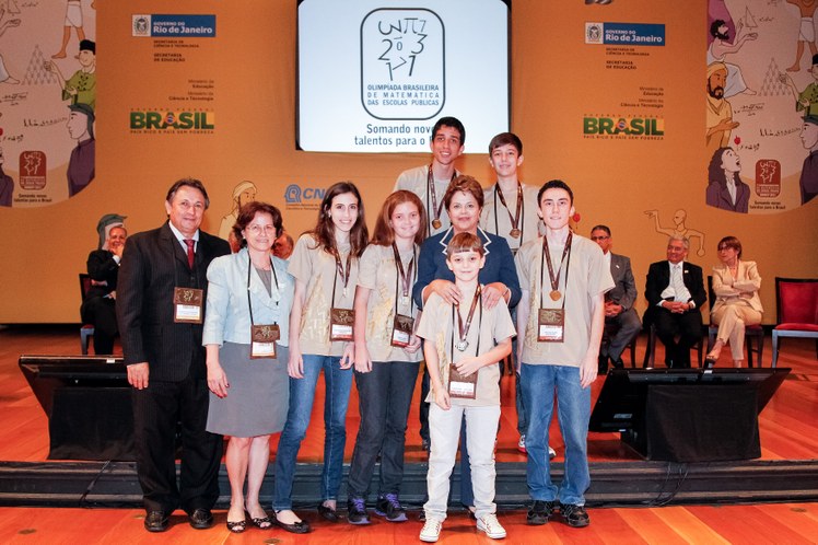 Cerimônia nacional de premiação da 7ª Olimpíada Brasileira de Matemática - 09