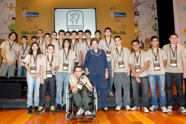 Cerimônia nacional de premiação da 7ª Olimpíada Brasileira de Matemática - 02