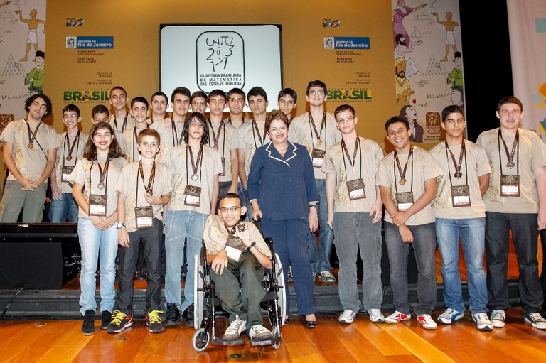 Cerimônia nacional de premiação da 7ª Olimpíada Brasileira de Matemática - 02