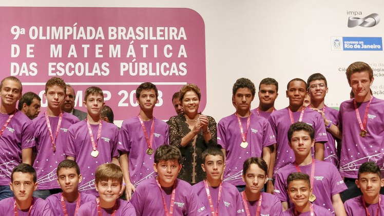 Premiação da 9ª Olimpíada Brasileira de Matemática - 01